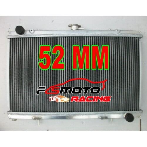 2 ROW Radiator for NISSAN silvia S13 SR20DET 1989-1994 MT 90 91 92 93