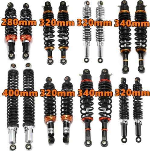 280mm 320mm 340mm Motorcycle Accessories Air Shock Absorber Rear Suspension For Yamaha Motors Scooter ATV Quad