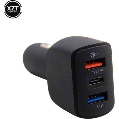 Quick Charge 3.0 Car Charger5V 3.1A For Mobile Phone Dual Usb Car Charger QC 3.0 Fast Charging Adapter Usb Car Charger