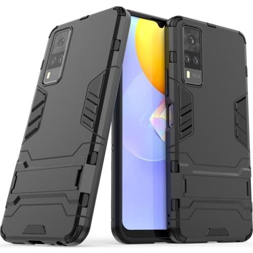 Phone Case For Vivo Y31 Case Shockproof Hard Armor Phone Holder Bumper Stand Cover For Vivo Y31 Cover For Vivo Y31 Fundas 6.58"