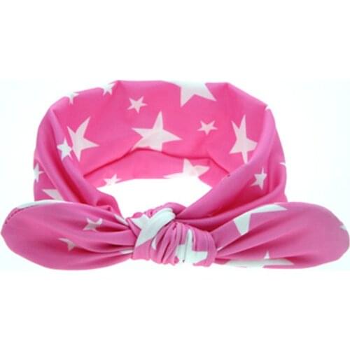 Baby Turban Headband Girl Head Wraps Knotted Hair Bands Stretch Headwear for Infant Kids Head Wrap Toddler Elastic