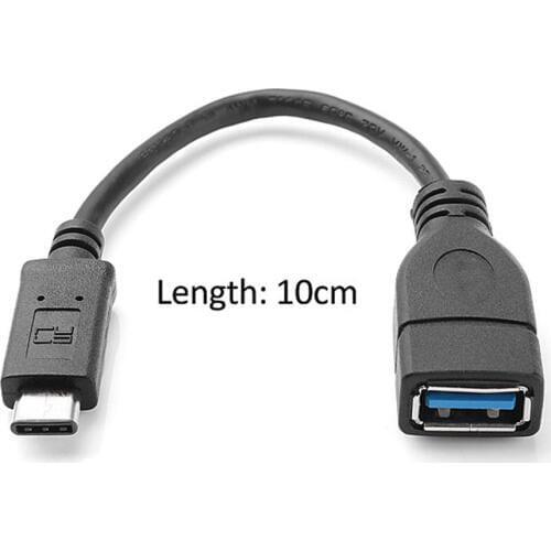TypeC data cable can be inserted into the 3.0 female OTG U disk adapter cable