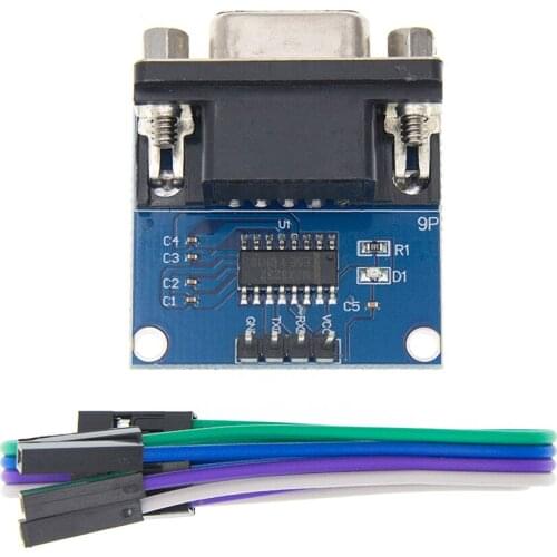 MAX3232 RS232 to TTL Serial Port Converter Module DB9 Connector MAX232
