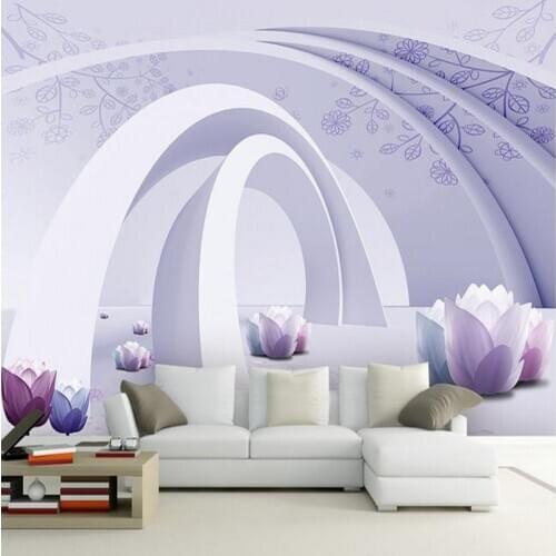 Custom mural large mural living room bedroom TV background wallpaper 3D dimensional red rose flowers wallpaper murals