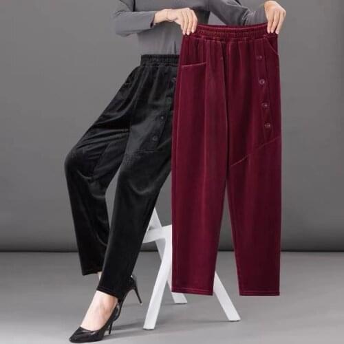 Sutimine Women's Corduroy Trousers