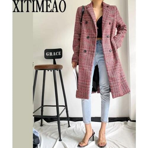 Женские шерстяные пальто XITIMEAO China At AliExpress