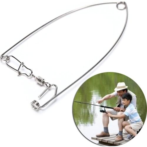New 1PCS a lazy person all the waters of the fish hook at top speed god hook Stainless steel Automatic fishing hook