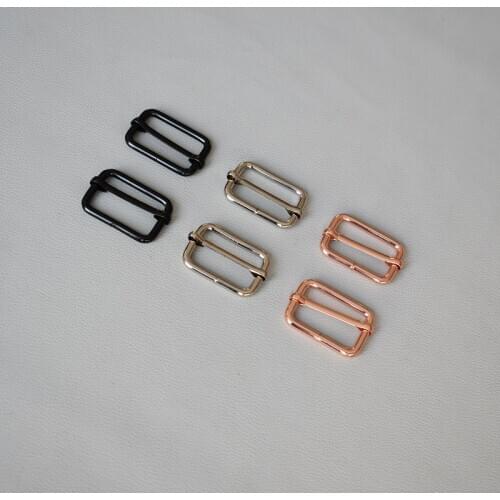 1 Pcs/Lot 30mm Metal Adjustable Webbing Slider Fasteners Strap Backpack Belt Suitcase DIY Dog Collar Accessories