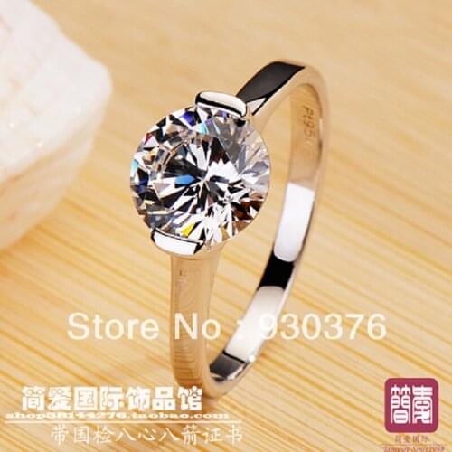 2 CARAT LUXURY QUALITY BEAUTIFUL FOREVER NSCD SYNTHETIC STONE WEDDING RING
