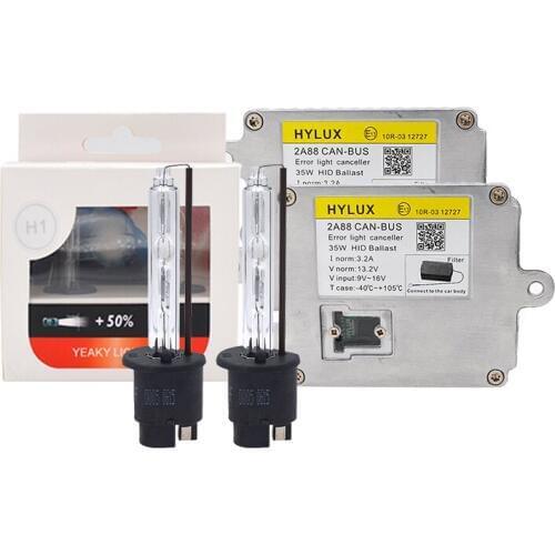4500K 5500K 6500K Canbus HID Xenon Kit Yeaky H1 H3 H7 H11 9005 9006 D2H Hylux 2A88 Canbus HID Ballast 35W Yeaky HID Xenon Bulb