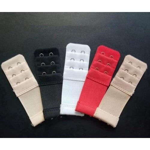 5pcs/set Lady 3 Rows 2 Hook Bra Extender Soft Extension Strap Underwear Belt Adding Womens Intimates Accessories Underwear