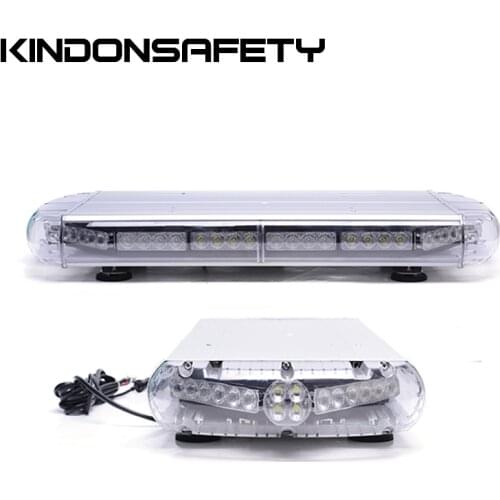 Free shipping y Fedex! 32inch/810mm LED warning lightbar, strobe bar with 56pcs 3W ultra bright LEDs, aluminium housing, 12VDC