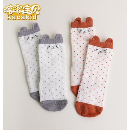 KACAKID Official Store Unisex Children Socks Cartoon Pattern Boys Girls Children Socks Rabbit Cotton Boy Girl Children Socks1276