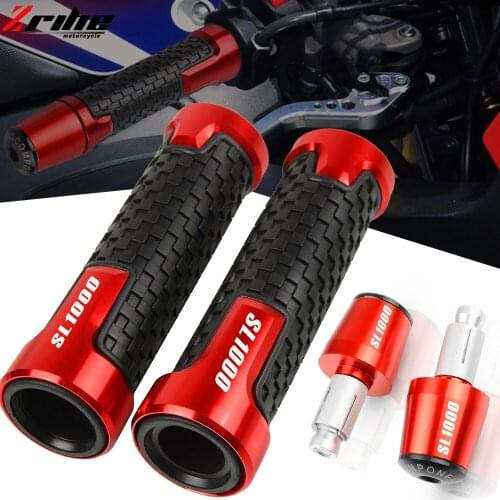 Motorcycle 7/8" 22MM CNC Handlebar Hand Grips Handle Bar End Cap Plug FOR Aprilia FALCO SL1000 SL 1000 2000 2001 2002 2003 2004