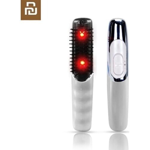 New Electric Massage Comb, Head Scalp Vibration Massage, Long Hair Anti-hair Loss Anti-static Hairdressing Comb