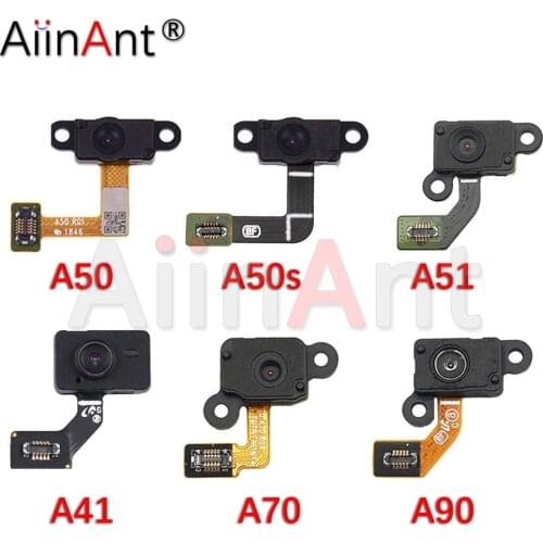 Original Home Button Touch ID Fingerprint Sensor Flex Cable For Samsung Galaxy A30S A31 A41 A50 A50S A51 A70 A71 A90 5G