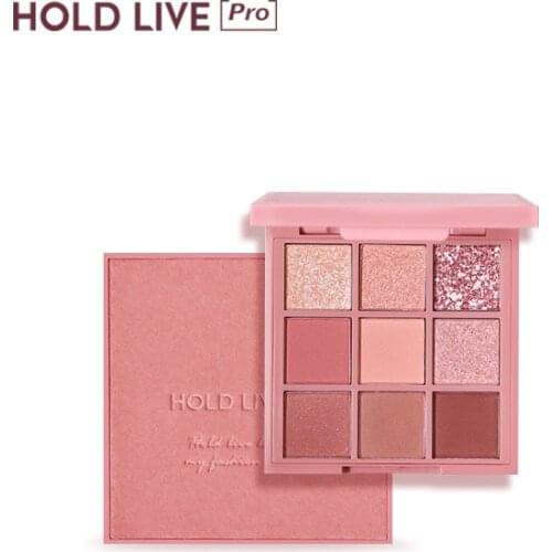 Red Velvet Honey Eyeshadow Palette Pearly Matte Nine-Color Waterproof Long-lasting Eyeshadow Makeup Pallete Glitter Eye Makeup