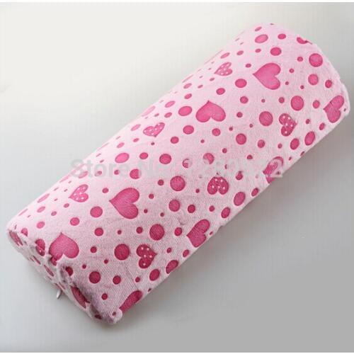 Nail Art Tools Pillow Soft Lover Design pad Salon Nail Hand Holder Column nail Art Arm Rest Manicure Tools 4 Color Model