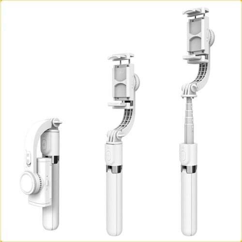 L08 Bluetooth Handheld Stabilizer Cellphone Video Record Smartphone Gimbal Selfi]e Stick Tripod For Xiaomi huawei Smartphone