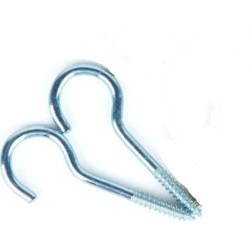 20PCS M3 M4 M5 M6 M8 Iron Question Mark Sheep Eye Hook Light with Hook Wood Self-tapping Screws