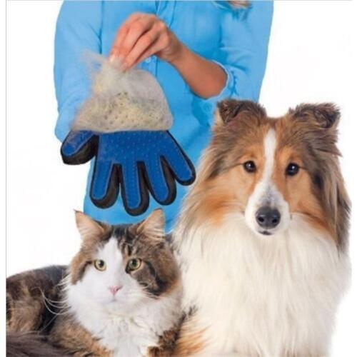 Silicone Dog brush Pet Grooming Glove Deshedding Comb for Dogs Cats Left/Right Hand Hair Removal Brush For Animals Pets Supplies