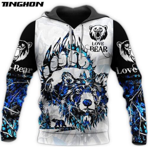 TINGHON Fashionable Men's Hoodies