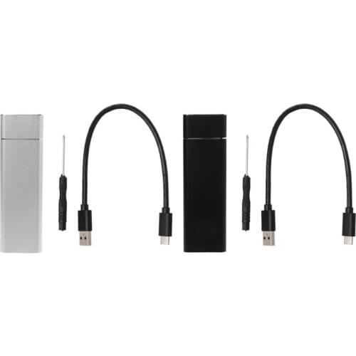 USB 3.0 to M.2 NGFF SSD Mobile Hard Disk Box Adapter Card External Enclosure Case for m2 SATA SSD USB 3.1 2230/2242/2260/2280