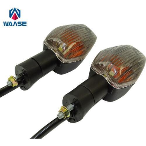 Waase Front Turn Signals Bulb Light Lamp Smoke For HONDA Fireblade CBR600RR F5 2003-2006 / 1000RR CBR1000RR 2004-2007 2005