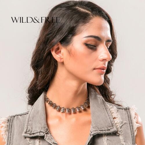 Wild & Free Silver Chokers