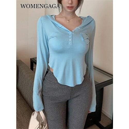 WOMENGAGA Women's Hooded T-shirts China