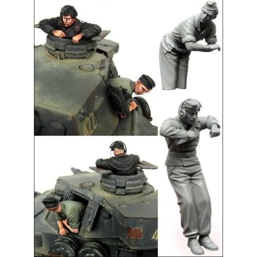 1/35 Resin Figure Model Kit Unassambled Unpainted E15