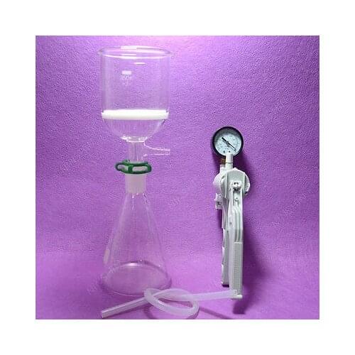 500ml,24/40,Glass Suction Filtration Kit,250ml Buchner Funnel & 500ml Erlenmeyer Flask