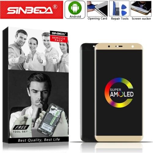 AMOLED For SAMSUNG Galaxy A8 2016 A810 A810M LCD Display Touch Screen Digitizer Assemble For Samsung A810 Display Burning-Shadow