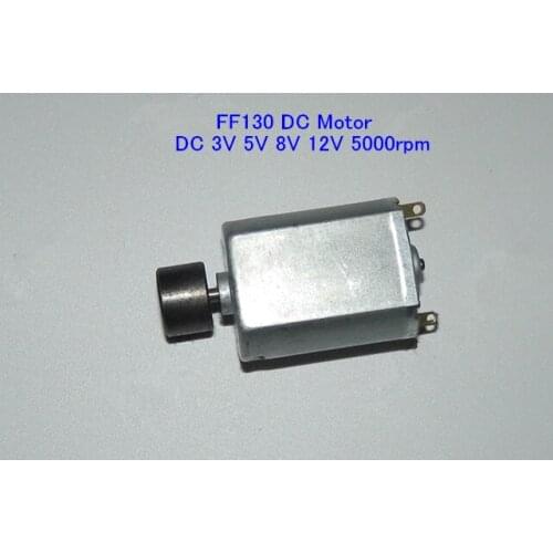 FF130 DC Motor,DC 3V 5V 8V 12V 5000rpm Vibrating eccentric gear iron Motor Massage Motor