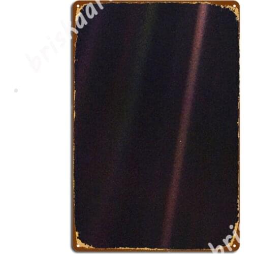 Pale Blue Dot Metal Signs Club Mural Painting Club Bar Funny Tin sign Posters