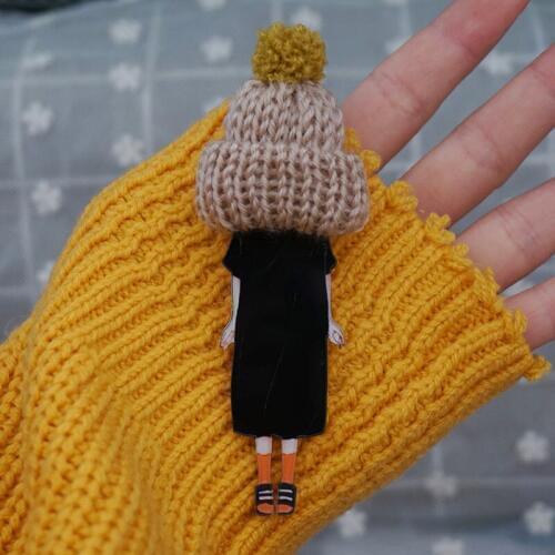 Cartoon model Acrylic Pins Icons Badges on Backpack Decoration Brooch Badge for Clothes