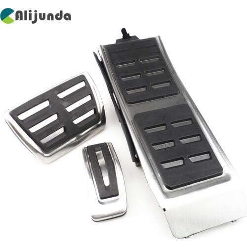 DSG Sports Pedals for Audi A4L A6L A7 A8 S4 RS4, A5 S5 RS5 8T, Q5 SQ5 8R Fuel Brake Footrest Pedal Cover Auto Accessories