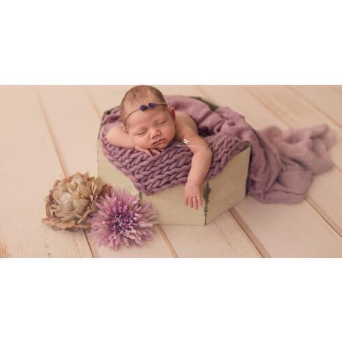 Newborn photography props crib photo studio photo hundred days newborn wooden bed full moon old baby photo barrel