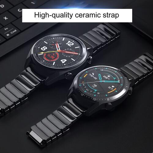 20 22mm watch correa for amazfit bip gts strap Ceramics pulseira for samsung galaxy watch 46mm active 2 huawei watch gt 2e band