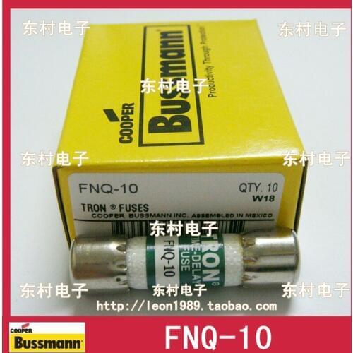 [SA]United States BUSSMANN fuse TRON fuse FNQ-10 10A 500V 10 & times; 38mm--10PCS/LOT