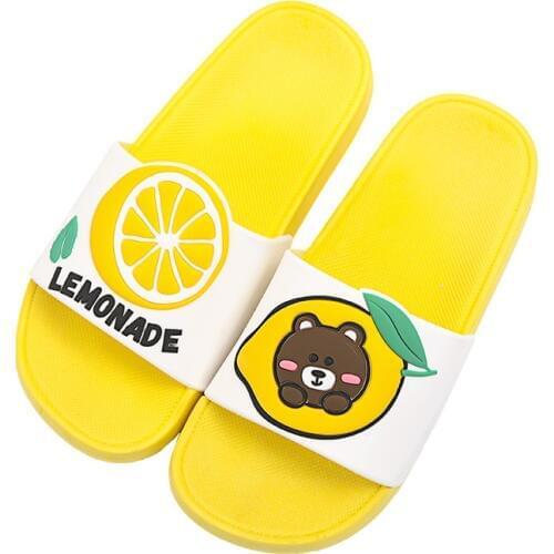 Girls Cartoon Slippers Children Summer Beach Sandals Boys Indoor Flip Flops Baby Bathroom Non-slip Slippers Kids Home Soft Shoes