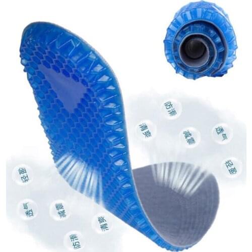 Silicon Gel Insoles Foot Care for Plantar Fasciitis Heel Spur Shoe Insoles Shock Absorption Pads arch orthopedic insoles