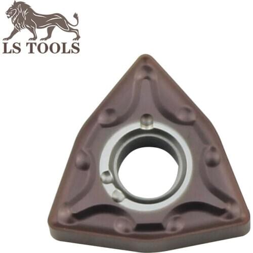 LS TOOLS Lathe Turning Tools Peach shape Carbide Inserts WNMG080404 WNMG080408 MA CNC lathe Knife blade inserts for metal steel