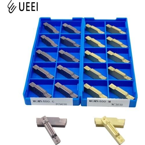 10 pcs MGMN400 grooving carbide inserts MGMN400-M 300-M 250-M 200-G 150-G PC9030 NV3030 NC3020 Parting and grooving tool