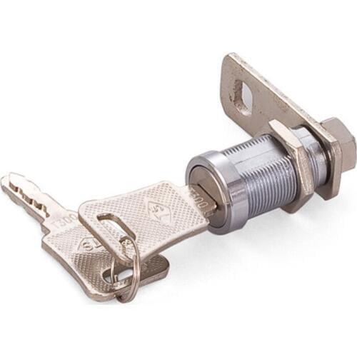 Cam Lock for Letter Box Cabinet Locking 17mm Dia Thread Cylinder with Keys