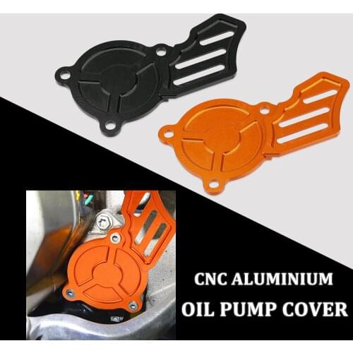 Motorcycle Dirt Bike Oil Pump Cover Protector Guard For 350 XC-F 2016 2017 2018 2019 2020 250 EXC-F SIX DAYS 2017 2018 2019-2021