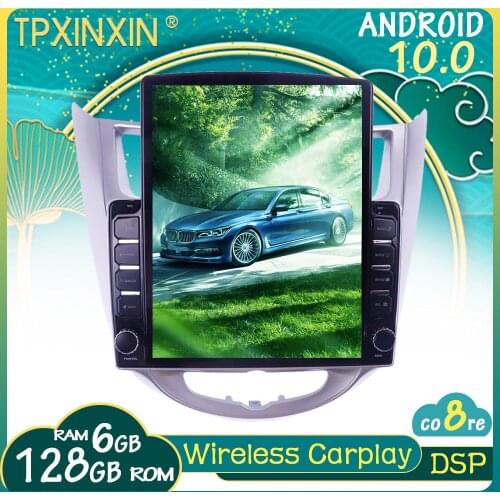 10.0 For Hyundai solaris 2010-2016 Android Car Stereo Car Radio with Screen Tesla Radio Player Car GPS Navigation Head Unit