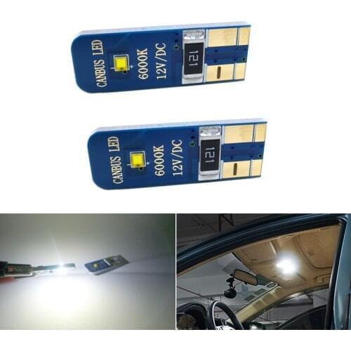 2x W5W T10 LED Canbus Bulb Car Side Marker Light License Plate Lamp For Mazda 3 6 2 CX-5 323 5 CX5 2 626 Spoilers MX5 CX 5 GH