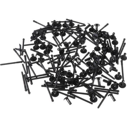 200 X Blind Rivets Clip Flare Rocker Moulding Bumper Shield