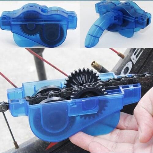 2021 Machine Brushes Bicycle Maintenance Tool Clean Mountain Bike MTB Chain Scrubber Gear Cleaner Chain Cleaning Kit